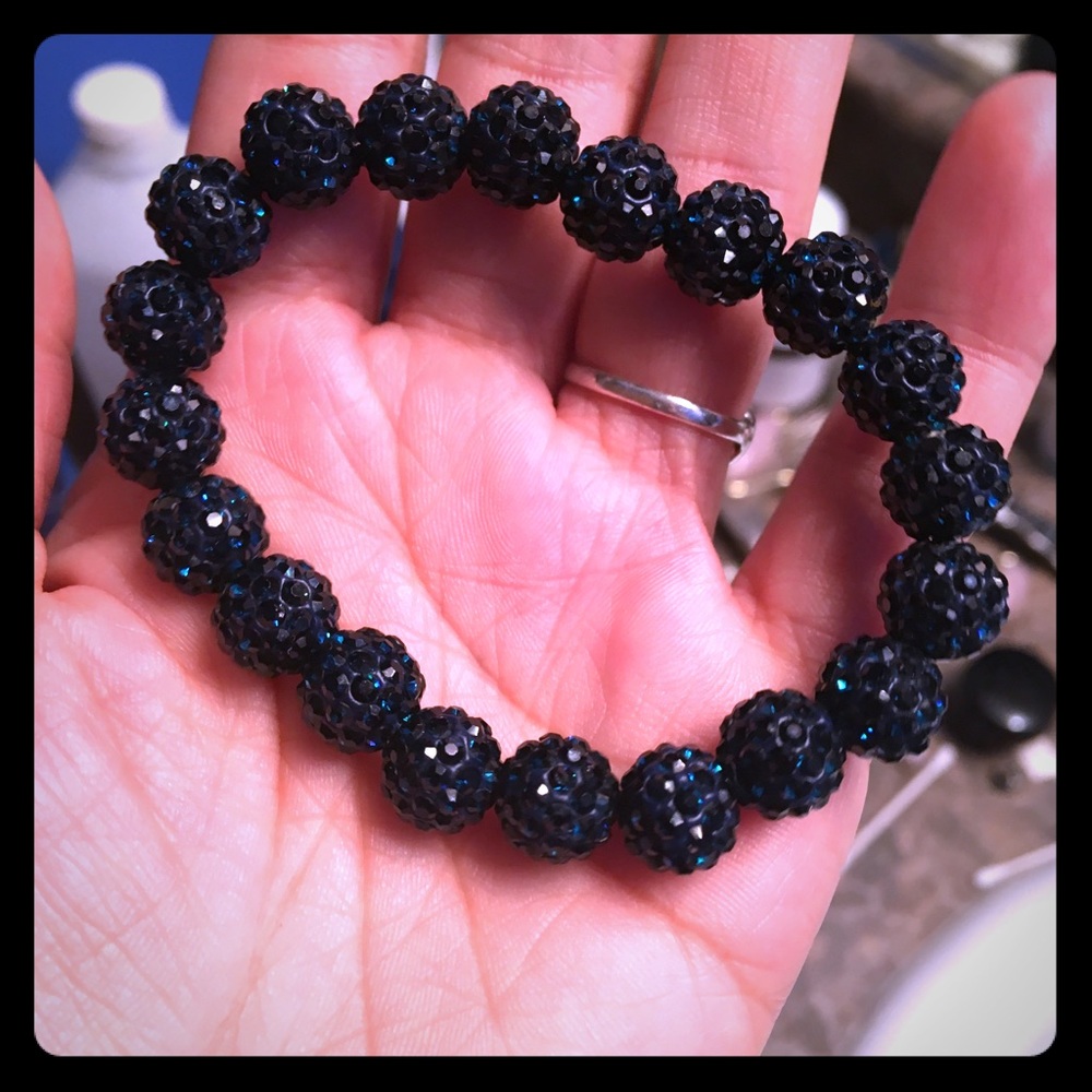 Rustic Cuff Emerson Navy Bracelet